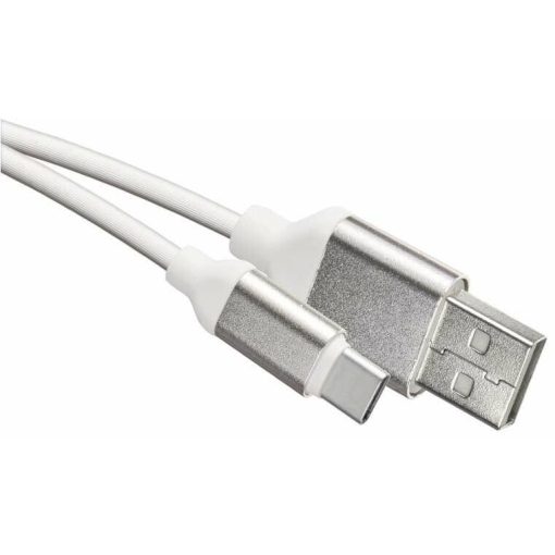 EMOS USB kábel 2.0 A - C csatlakozó 1m (SM7025W)