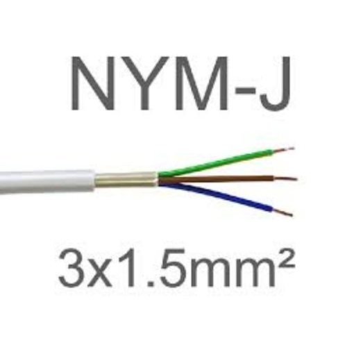 NYM-J 3X 1.5 mm2 